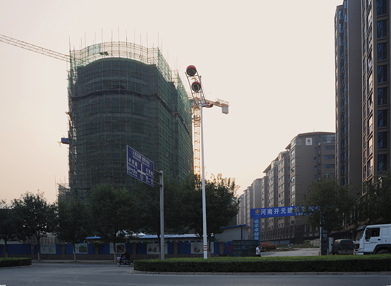 建設(shè)中的景程國際酒店